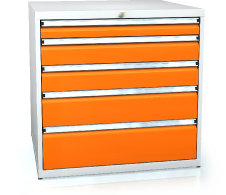 Schubladenschränke 840 x 860 x 750 - 5x Schubladen